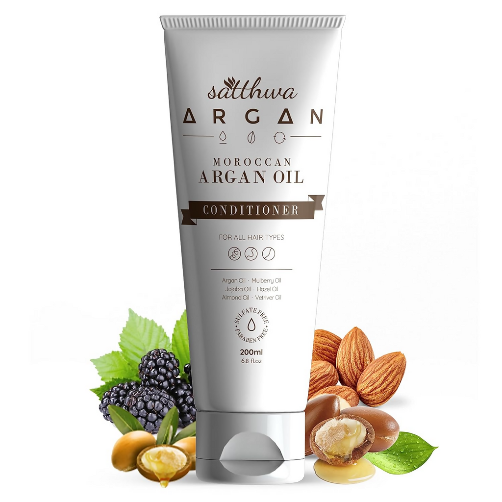 Satthwa Moroccan Argan Oil Conditioner | Grocsy
