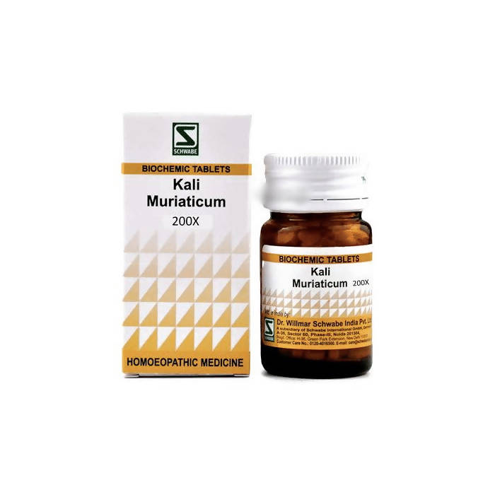 Dr. Willmar Schwabe India Kali Muriaticum Biochemic Tablet | Grocsy