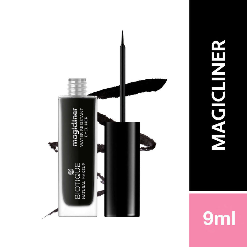 Biotique Magicliner Water Resistant Eyeliner - Midnight Black | Grocsy