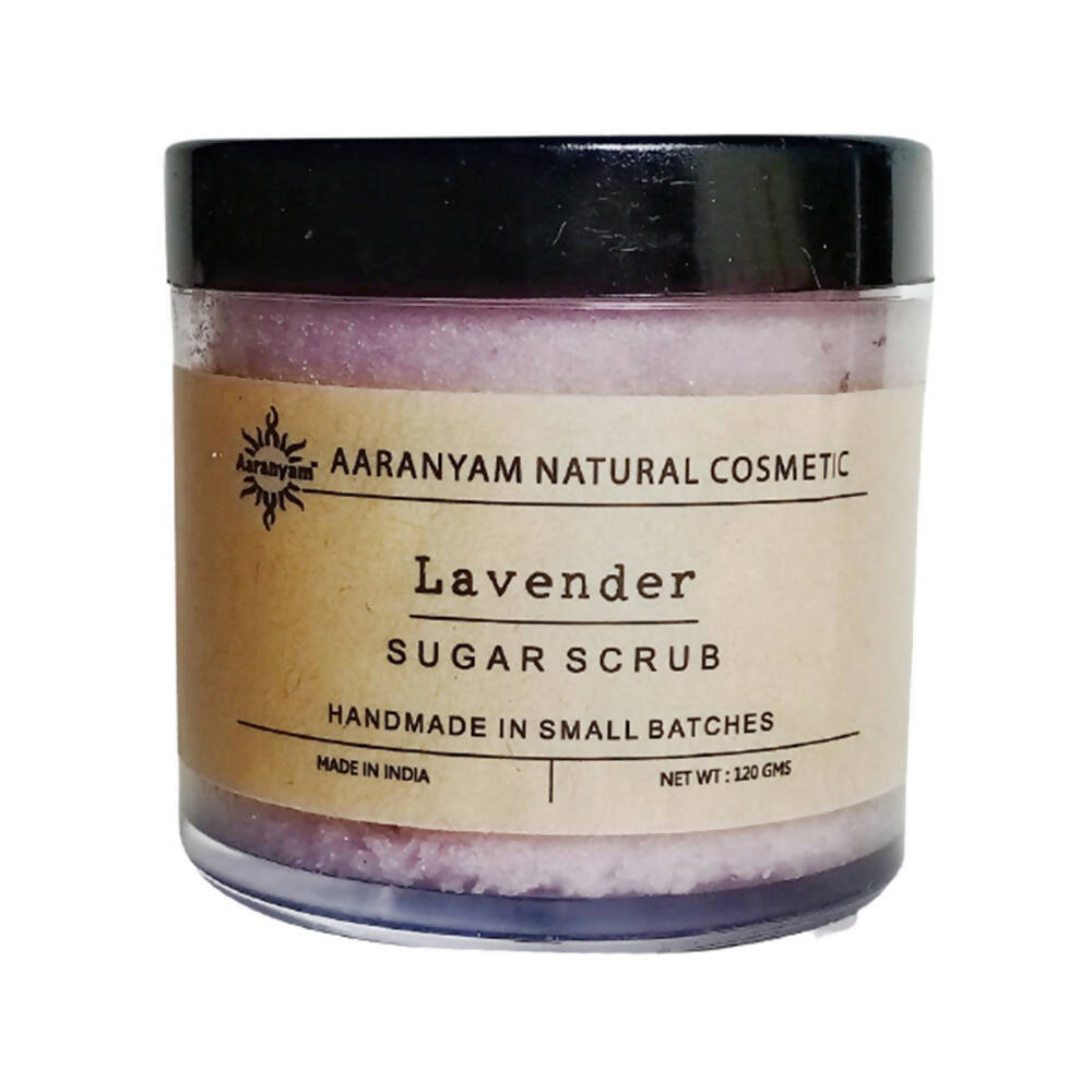 Aaranyam Lavender Sugar Scrub For Face & Body | Grocsy