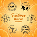 VedicAyurveda Orange Bath Salt | Grocsy