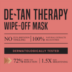 Nature's Essence Professional De-Tan Therapy Tan Removal Cream For Radiant Skin | Grocsy