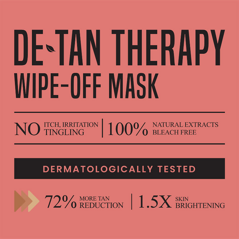 Nature's Essence Professional De-Tan Therapy Tan Removal Cream For Radiant Skin | Grocsy