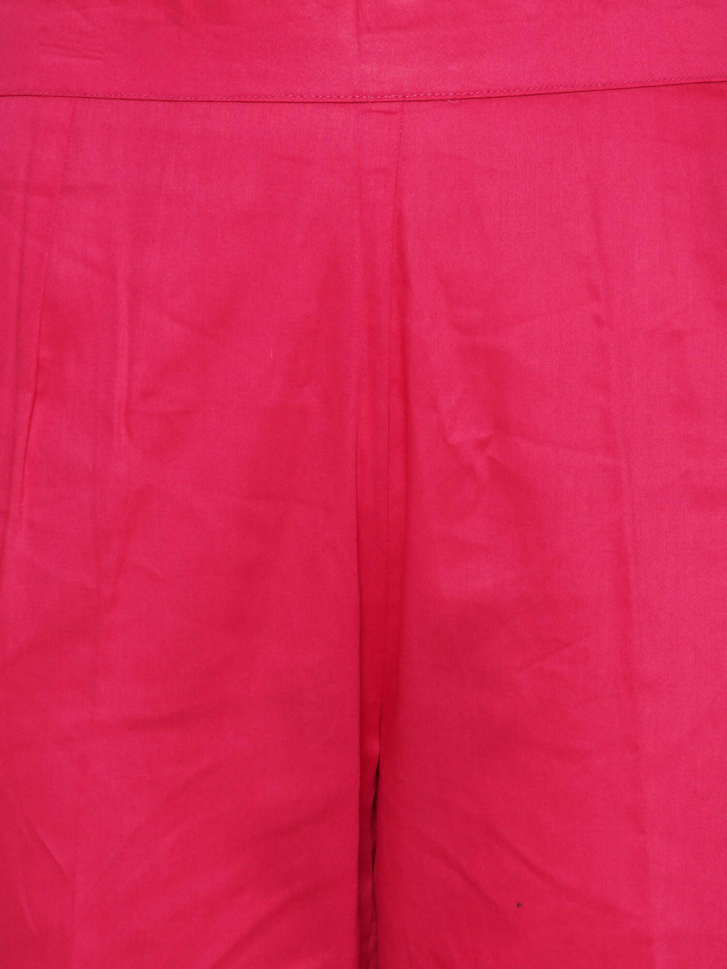 Women Republic Pink And Yellow Cotton Silk hand Embellished Coord set with Pouch | Grocsy