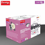 Prestige Stainless Steel Clip On Pressure Cooker | Grocsy