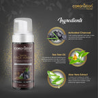 Coronation Herbal Activated Charcoal Foaming Face Wash | Grocsy