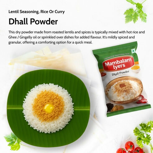 Mambalam Iyers Dhall Powder | Grocsy