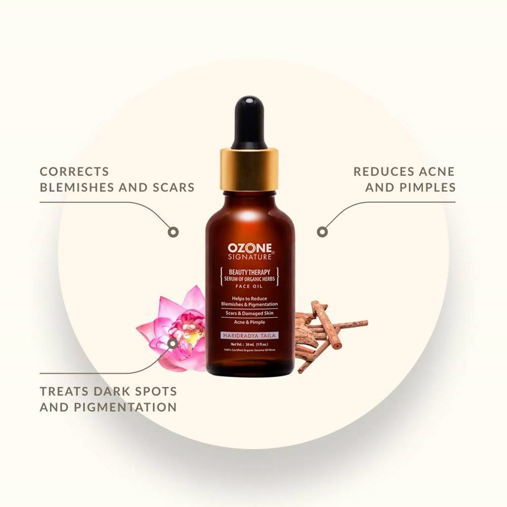 Ozone Signature Haridradya Taila | Grocsy