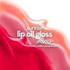 Ruby's Organics Lip Oil Gloss Minis Pack - Sunrise | Grocsy