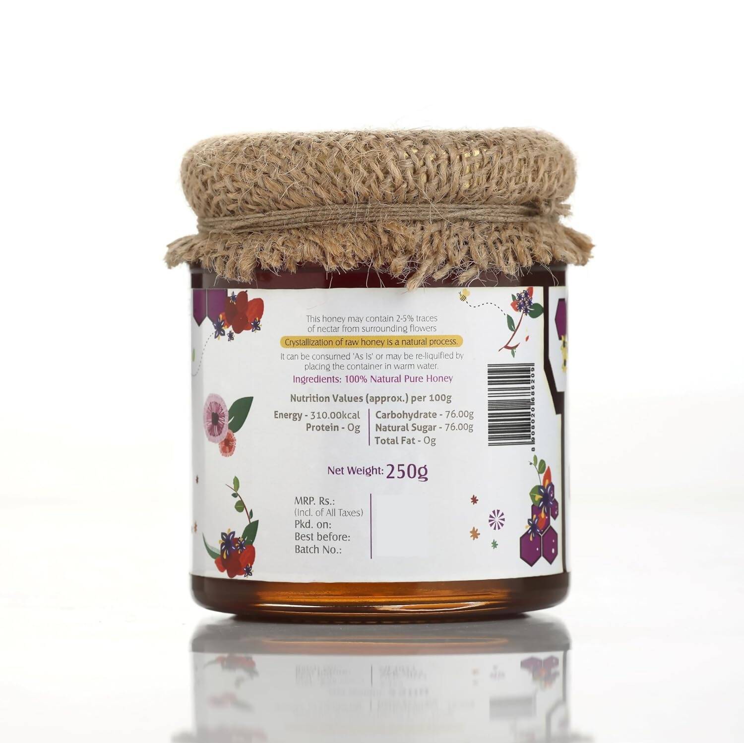 HoneyVeda Jamun Raw Honey | Grocsy