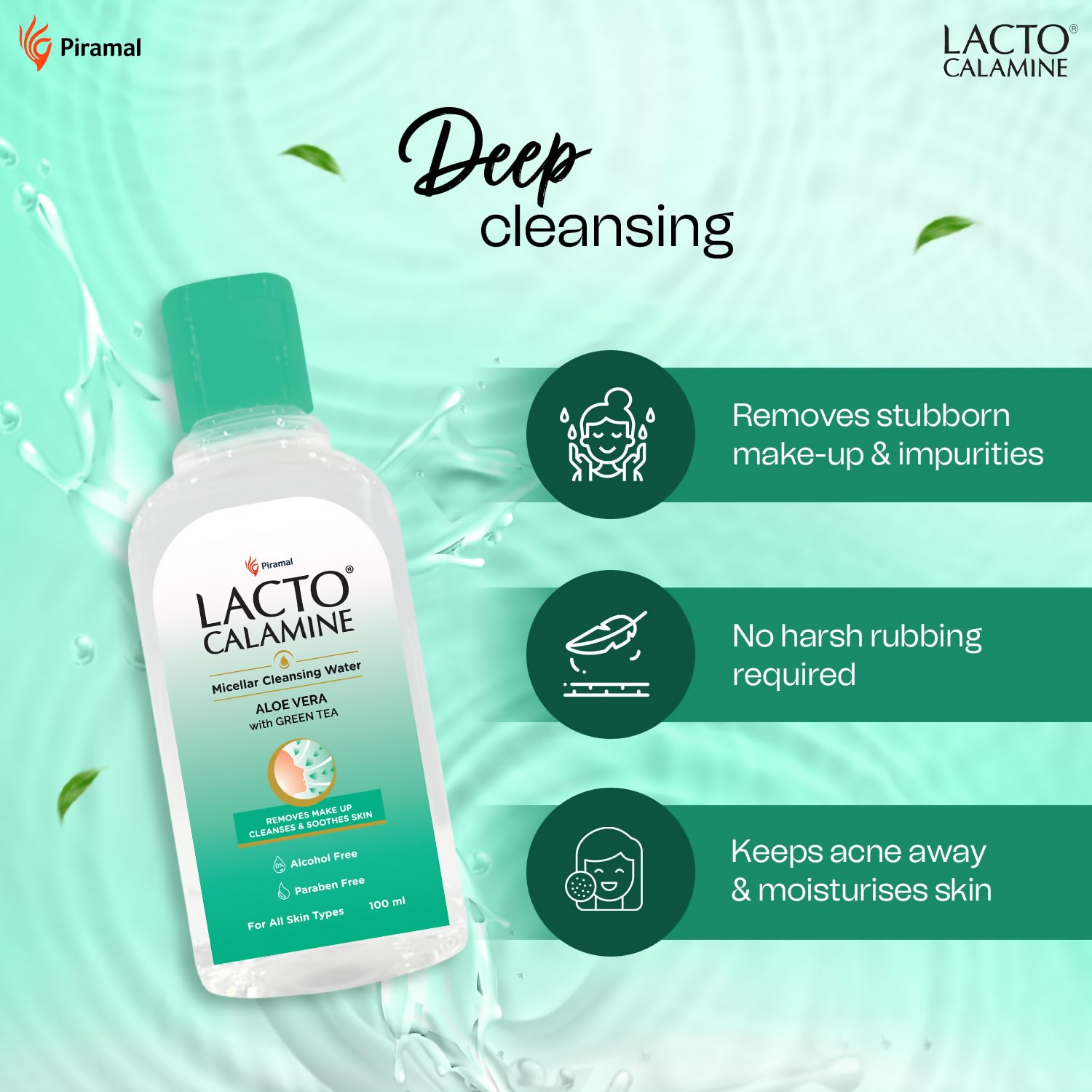 Lacto Calamine Micellar Cleansing Water | Grocsy