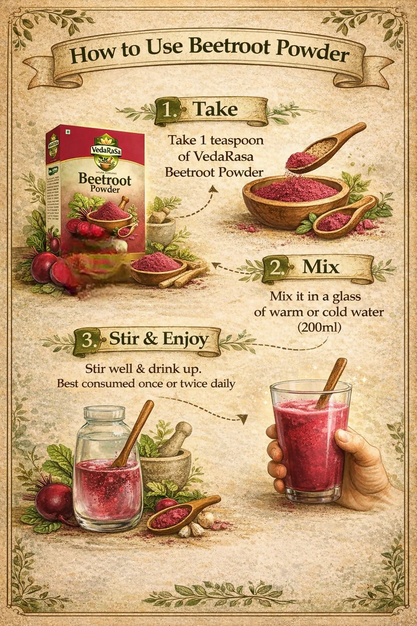 VedaRasa Beetroot Powder | Grocsy