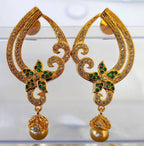 Green CZ Danglers