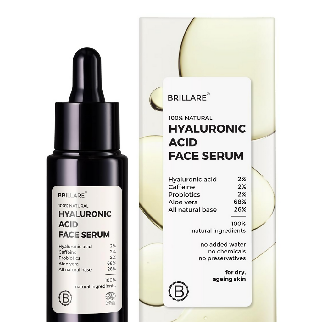 Brillare 2% Hyaluronic Acid Serum Anti-ageing & Fine Lines | Grocsy