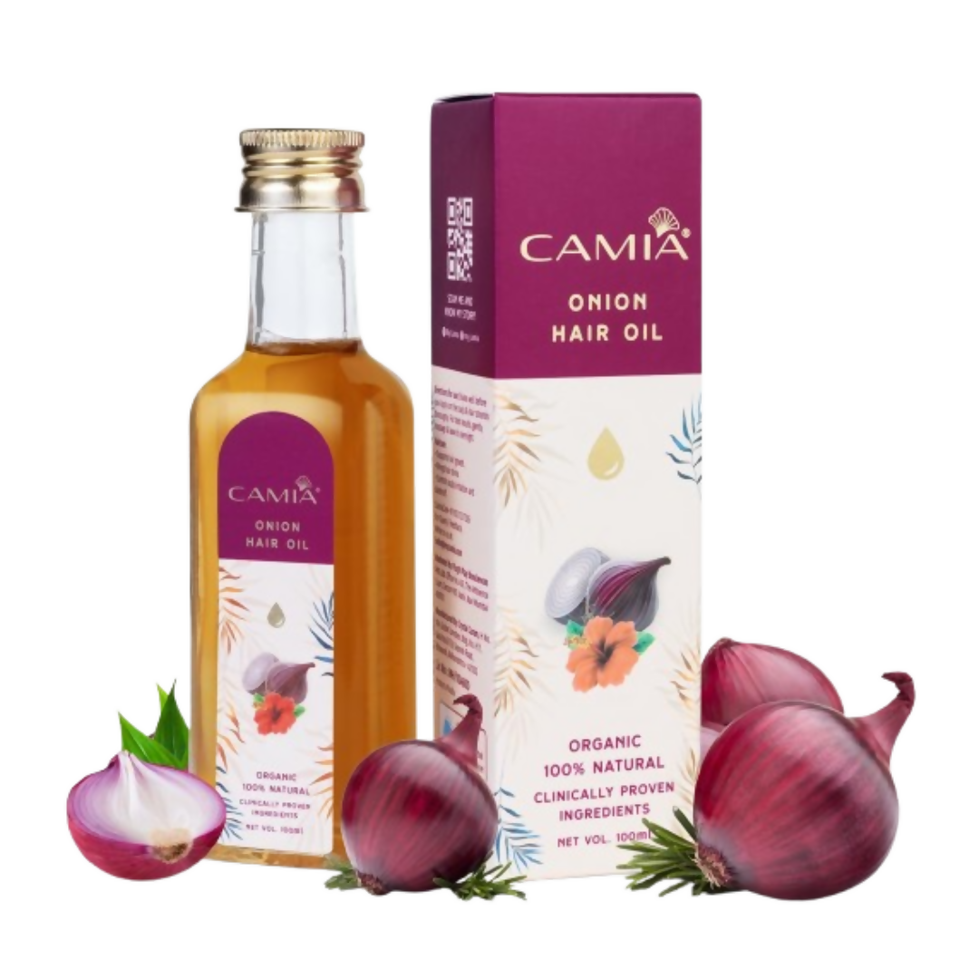 Camia Organic Onion Hair Oil | Grocsy