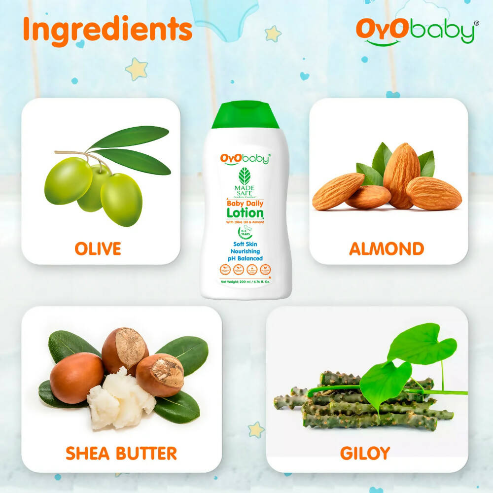 Oyo Baby Natural Baby Daily Lotion | Grocsy