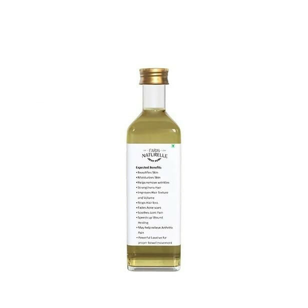 Farm Naturelle Pressed Castor Oil – Natural Care for Glowing Skin & Healthy Hair | Grocsy