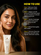 Flawora Golden Glow Face Wash | Grocsy