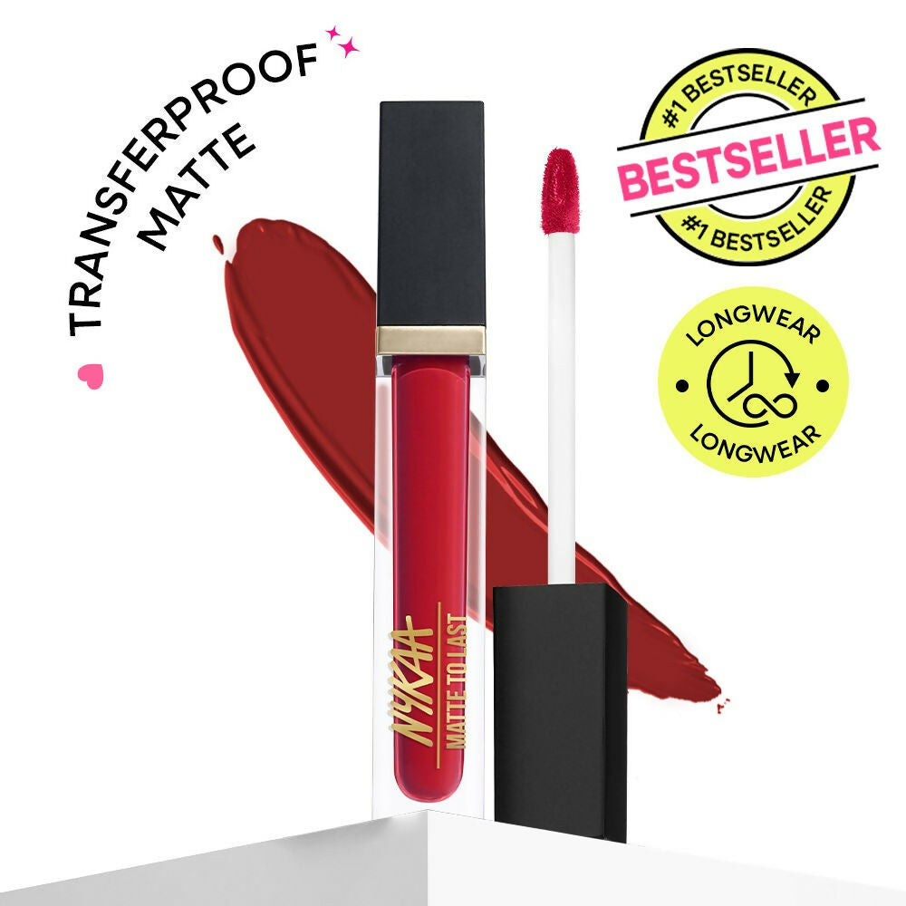 Nykaa Matte To Last ! Transferproof Liquid Lipstick - Maharani -02 | Grocsy