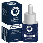 Dermistry Pure 10% Vitamin C 1% Alpha Arbutin Dull Skin Brightening Lightening Fairness Glow Serum | Grocsy