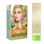 Nisha Creme Hair Color for Women - Ultra Blonde | Grocsy