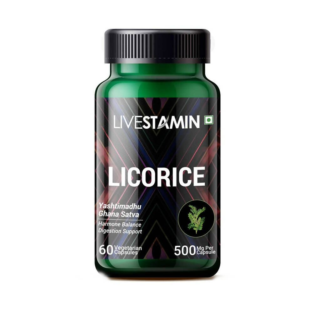 Livestamin Licorice Capsules | Grocsy