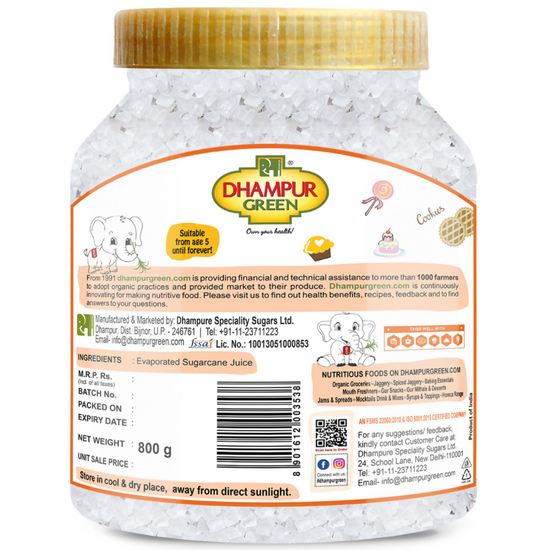 Dhampur Green Candy Sugar (Mishri) | Grocsy