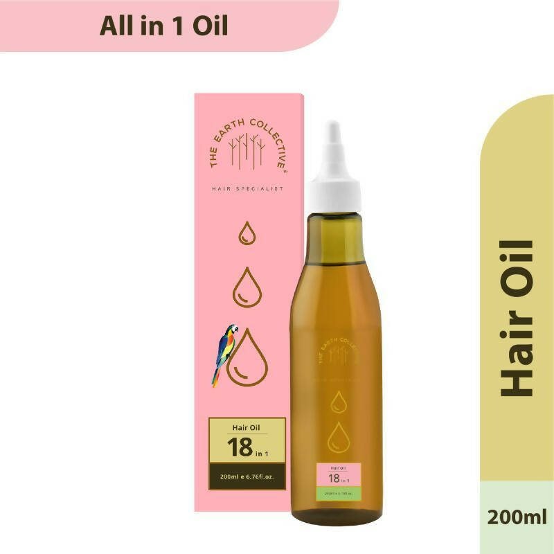 The Earth Collective 18 In 1 Hair Oil | Grocsy