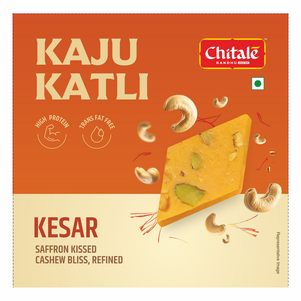 Chitale Bandhu Kesar Kaju Katli | Grocsy