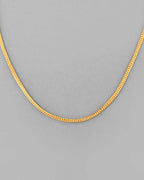 VOJ Gold-Polished Snake Chain For Women | Grocsy