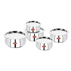 Sumeet Stainless Steel Cookware Set With Lid | Grocsy
