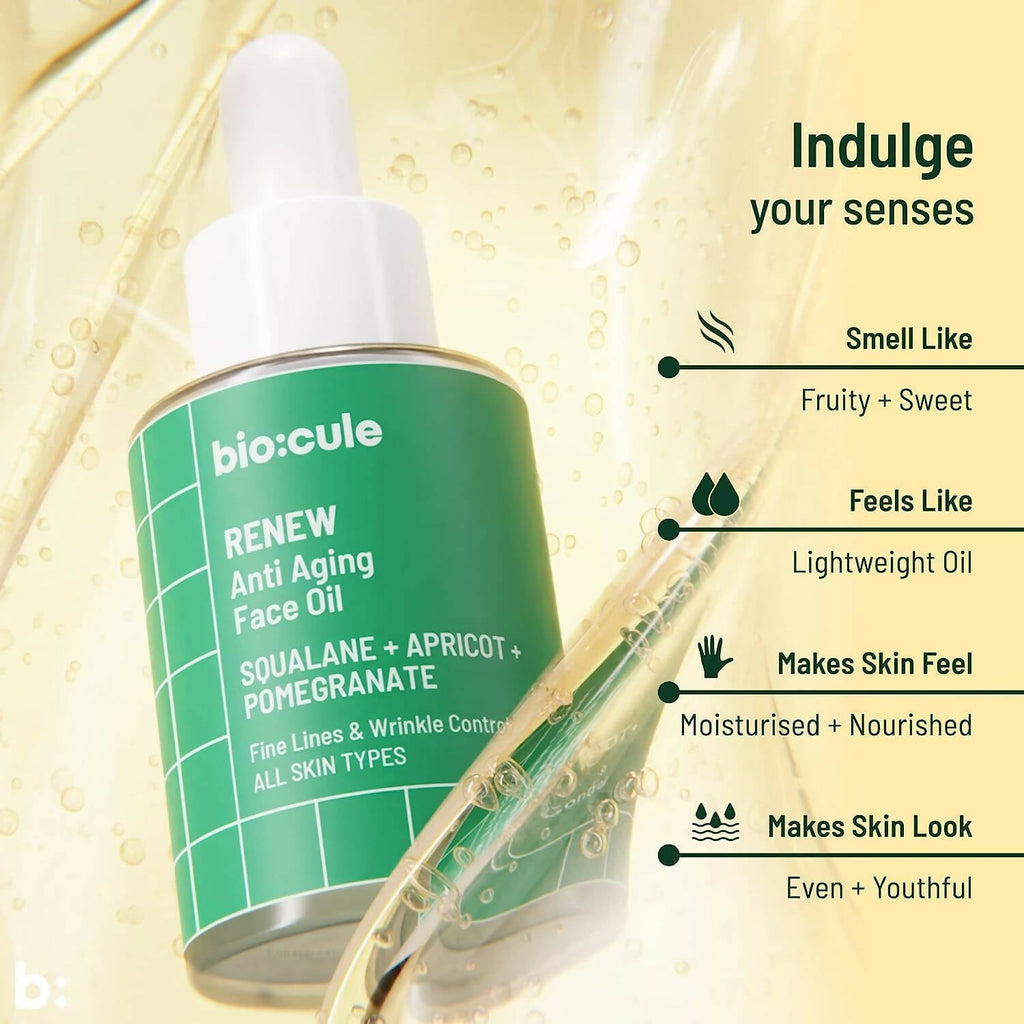 Biocule Renew Anti Aging Face Oil | Grocsy