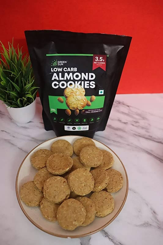 Green Sun Low Carb Almond Cookies | Grocsy