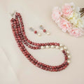 Joban Fashion Women Multi Marble Beads (Printed Glass Beads) With Pearls | Grocsy
