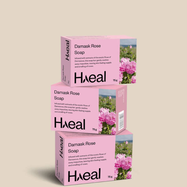 Haeal Damask Rose Soap | Grocsy