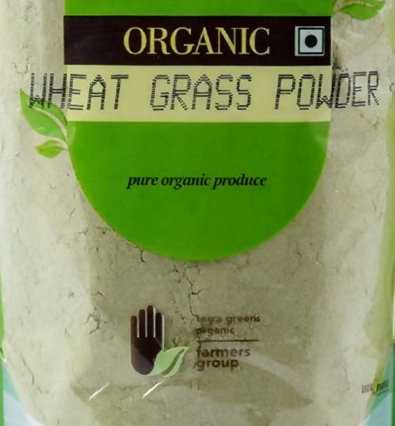 Terra Greens Organic Wheat Grass Powder | Grocsy