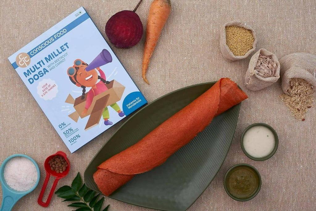 Conscious Food Multi Millet Dosa | Grocsy