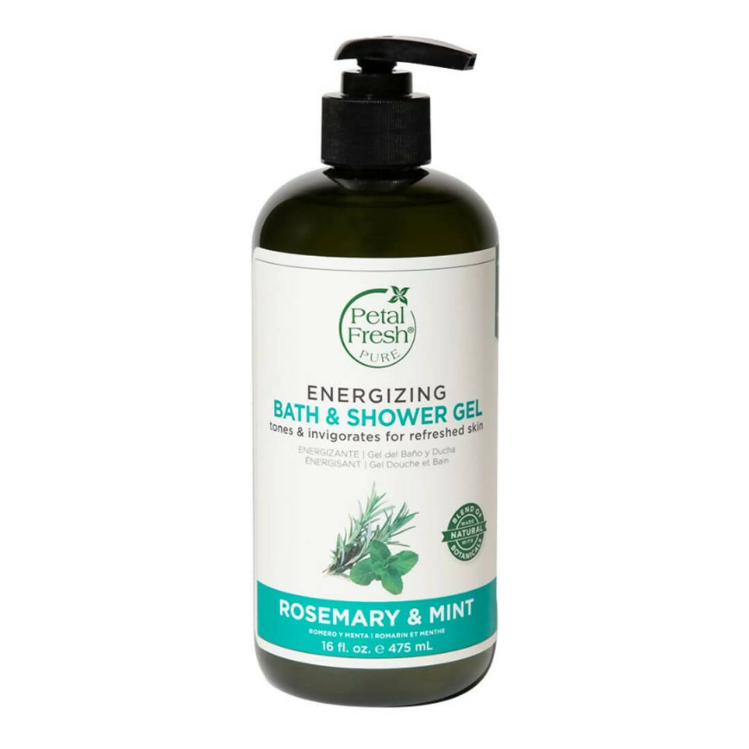 Petal Fresh Pure Energizing & Rosemary Mint Bath Shower Gel | Grocsy
