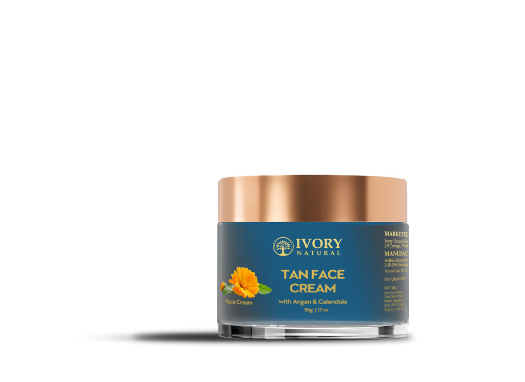 Ivory Natural Tan Face Cream For Sun Tan Protection | Grocsy
