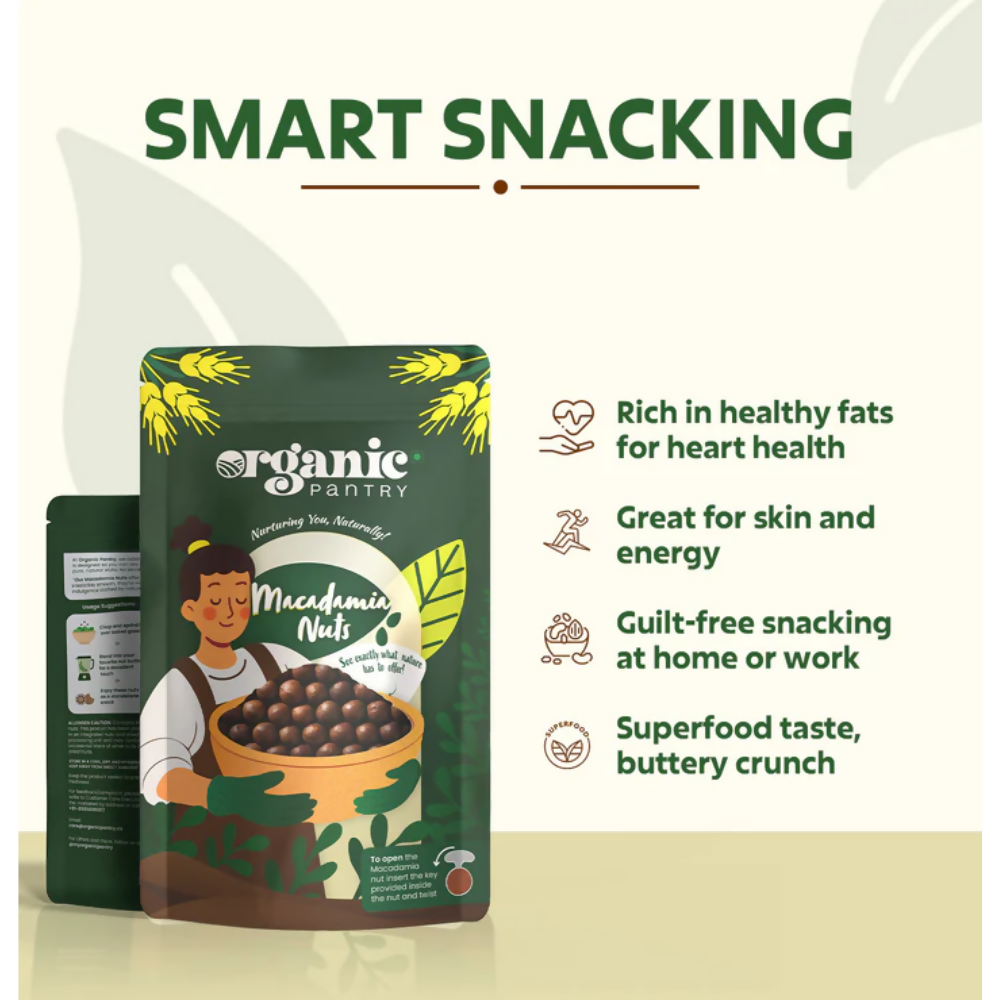 Organic Pantry Macadamia Nuts | Grocsy