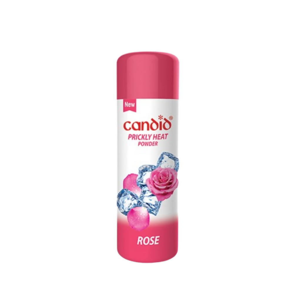 Candid Prickly Heat Powder With Rose | Grocsy