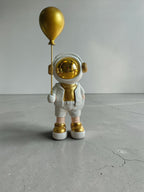 Sun Mun Decors White Headphone boy with Balloon | Grocsy