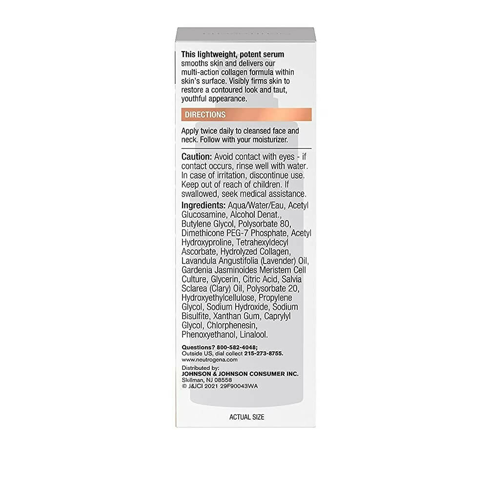 Neutrogena Rapid Firming Collagen Triple Lift Face Serum | Grocsy