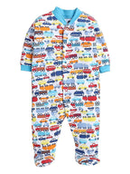Daddy - G Rompers/Sleepsuits/Jumpsuit /Night Suits for New Born Babies - Turquoise | Grocsy