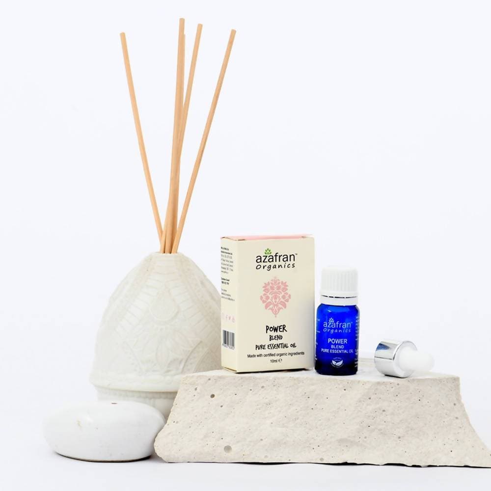 Azafran Organics Power Blend Pure Essential Oil | Grocsy