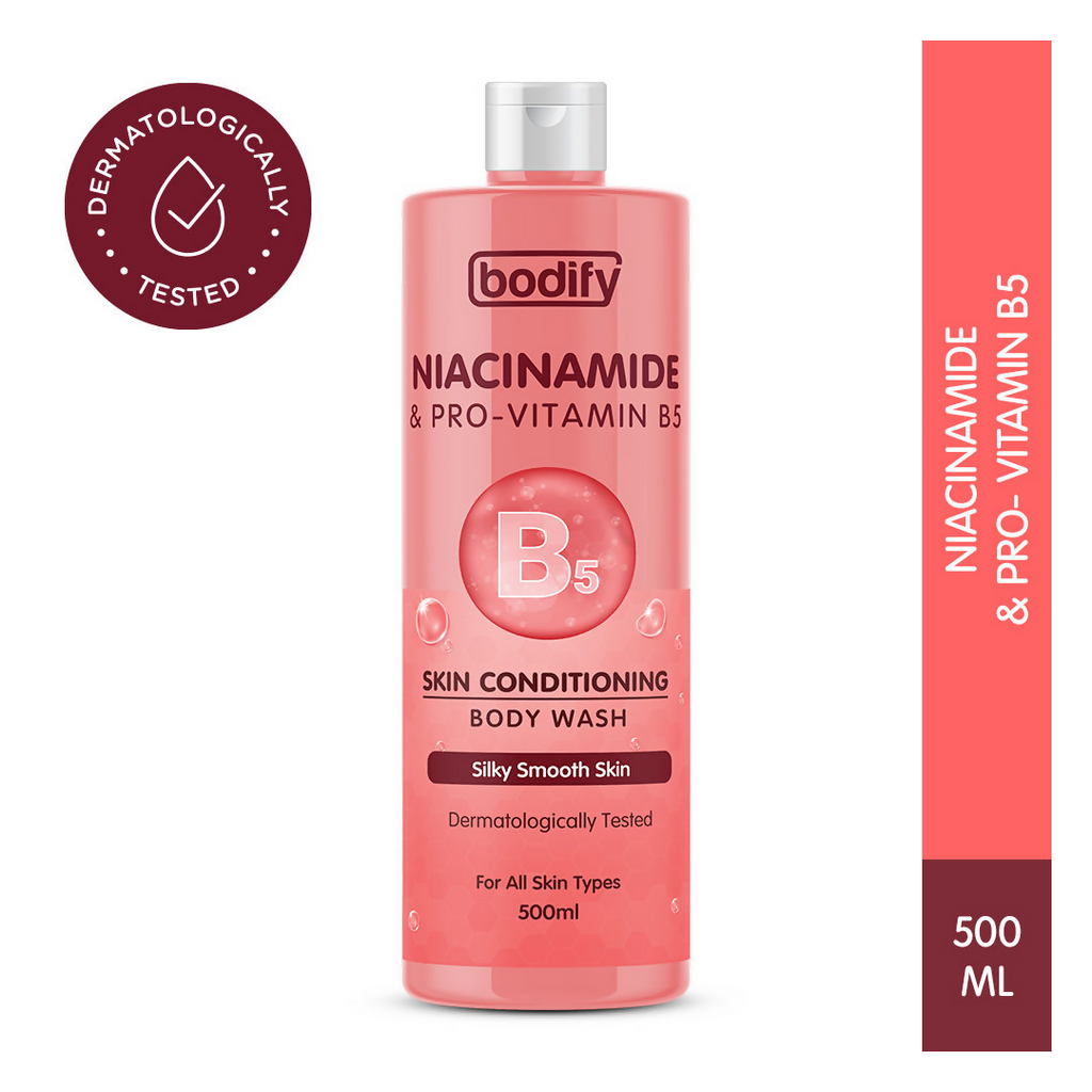 Bodify Niacinamide & Pro-Vitamin B5 Skin Conditioning Body Wash | Grocsy