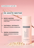 Hyphen By Kriti Sanon 7% Ceramides-Nmf Milky Toner Essence With 5% Glass Skin Blend Of Rice Water Snow Mushroom & Oatmeal | Grocsy