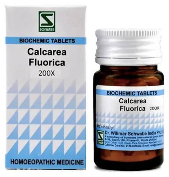 Dr. Willmar Schwabe India Calcarea Fluorica Biochemic Tablets | Grocsy