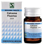 Dr. Willmar Schwabe India Calcarea Fluorica Biochemic Tablets | Grocsy