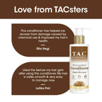 TAC - The Ayurveda Co. Bhringabali Hair Conditioner for Dry & Frizzy Hair with Amla & Bhringraj | Grocsy